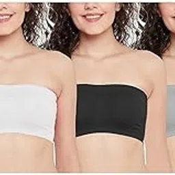 bandidhari enterprise Women Nylon Spandex Non Padded Non Wired Tube Bra, Free Size-picture-37