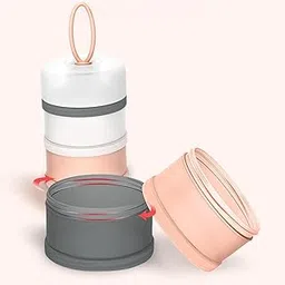 Enakshi® Protein Container Leakproof 4 Compartments Stackable for Workout Home Sports Gray Orange White|Home & Garden | Kitchen, Dining & Bar | Kitchen Storage & Organization | Food Storage Containers-picture-12