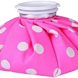 MOBDESK Ice Cold Pack Reusable Ice Bag Hot Water Bag for Injuries, Hot & Cold Therapy and Pain Relief (Pink)-picture-19