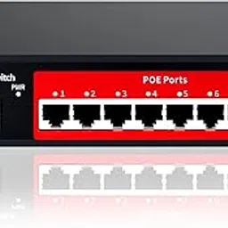 STEAMEMO 10-Port Gigabit Managed PoE Switch, 8 PoE+ Ports@120W, 2 Uplink Ports, VLAN, PoE Scheduler, Fanless, Plug and Play, Sturdy Metal, Desktop and Wall-Mount-picture-22