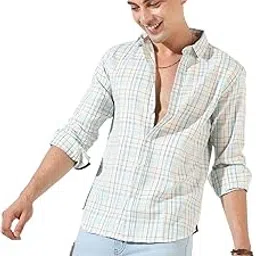 campus sutra Men's Cotton Blend Regular Fit Shirt-picture-14