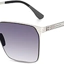 dervin UV Protected Rectangular Sunglasses for Men & Women | Latest Trendy Design | Lightweight & Stylish Eyewear (Large Size)-picture-34
