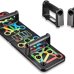 xwipe Pushup Board, 15 in 1 Push Up Stand for Men & Women - Multi-Function Flex Board for Chest, Triceps, Shoulder, Back Muscles, Home Workout Gym Equipment, Multicolour-picture-21