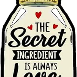 PNF The Secret Ingredient is Always Love Kitchen Quote Wall art & Door Hanging Frame For Kitchen, Dining, restaurants Decor | Walland home Decor for Living Room | Room Decor Wall Decor Items For Bedroom | (Wooden, 11x9 Inch,Brown)-35-1, Medium (PNF-35-WALL-thesecret-1)-image-45