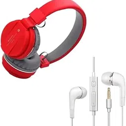 Cospex Combo Pack of 2 Items - Comfortable On-Ear Bluetooth Wireless Headphone, YR.Handsfree (1 Year Warranty)-picture-32