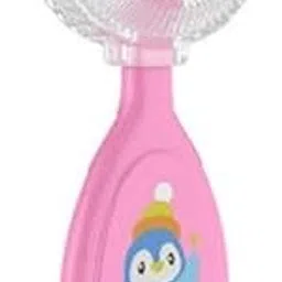 Digital Shoppy 2-12years Smart U-shaped oral Care children's toothbrush (Pink)-image-87
