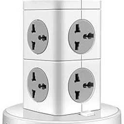 Magicwand Power Extension Cube with 3 USB-A & 8 Power Outlets with Voltage Surge Protection【Pack of 1】-picture-67