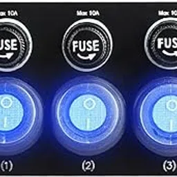 Bnf® Toggle Switch Panel Mount 12V 24V Automotive Tractor Bus 3 Gang Switch Panel Parts & Accessories | Car & Truck Parts | Interior | Switches & Controls-picture-20