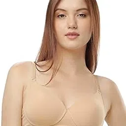 lovable Women Cotton Seamless Padded Wired Full Coverage with Adjustable Strap Comfort Fit Saree T-Shirt - CONFI-49-picture-48