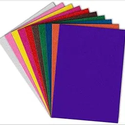 DM Arts and Craft Present A4 Velvet Sheet Felt Sheet Pack of 10 Sheets Assorted Colour-picture-32