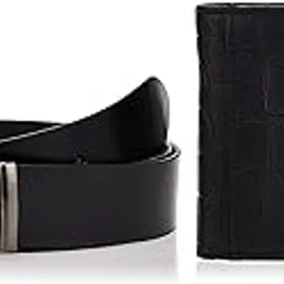 wildhorn Gift Hamper for Men I Leather Wallet & Belt Combo Gift Set I Gift for Friend, Boyfriend,Husband,Father, Son etc (New Black Croco)-picture-27