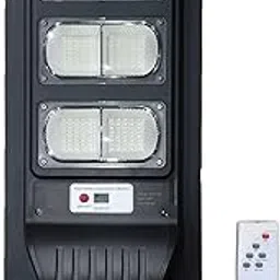 Aarmee Solar Acrylonitrile Butadiene Styrene Street Light Dual Reflctor 120 Watt Led Power, 15 Watt Brightness Auto On Off Motion Sensor (120W-15W)-picture-10