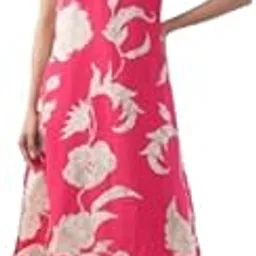 Women's Pure Cotton Pink Printed Co-ord Set-image-66