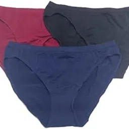 ug world Piccion Women's Seamless Bikini Style Panty Dry Fit Technology-Breathable-Skin Friendly (Pack of 3_AssortedColors May Vary)-picture-11