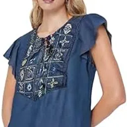 Denim Top,Summer Top for Women 04-picture-38