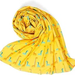 hexafun Women's 100% Organic Premium Pure Cotton Full Size Stole/Scarf-picture-22