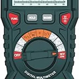 HTC DM98 with 6000 Counts True RMS/Autorange/Dual Display LCD/Live Wire Testing/Double Colour LCD for HIGH Alert/Input Jack LED Indicator Digital Multimeter-picture-10