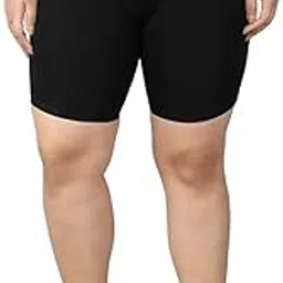 MAP DEAL Plus SizeWomen's Stretchable Cycling Shorts - Skin Fit Tights for Gym, Sports, Running, Yoga and Dresses Size (S- to_7XL)-picture-23