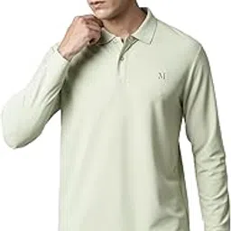maxzone Clothing Full Sleeve Polo Tshirt for Men Smart Tech Polos Collection Smooth Comfortable Stylish Formal & Casual Wear-picture-21