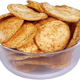 P P Foods Roasted Potato Wafer Red Chilly I Masala Patta Wafer I Not Fried l Palm Oil Free 400 gm (Pack Of 2, 200 gm Each)-picture-12