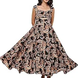 hunoor Women Fit and Flare Floral Dress-picture-39