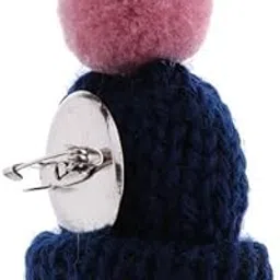calandis ™ 7xFemale Girls Kawaii Hat Sweater Brooches Korean Mini Cute Ball Pin Navy | Pins & Brooches | Fashion Jewelry-picture-42