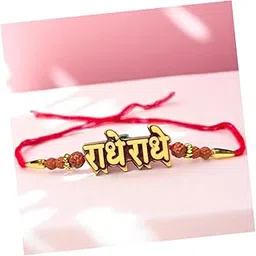 patwa traders MAHADEV 'JAY SHREE RAM,RADHE RADHE& KRISHNA Rakhi Raksha Bandhan Gift Band Moli Wristbands Rakhi for Brother Bhaiya-picture-42