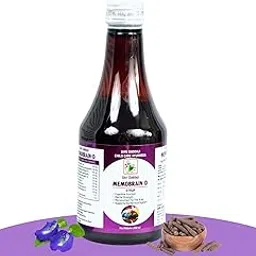 Shri Daddaji Memobrain-D Syrup 200ml | Ayurvedic Brain Tonic for Kids | Supports Cognitive Function, Mental Strength, Speech Delay, Concentration & Hyperactivity | Herbal Memory Booster-picture-18