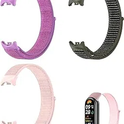 3 PCS Mi Band Strap, Loop Watch Bands for Mi Band 9/8/7, Replacement Straps for Xiaomi Smart Band, Comfortable for Workouts-picture-23