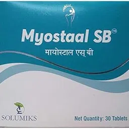 Solumiks Myostaal SB 30 tablet (Pack of 2), Multicolour (MED-061)-image-1