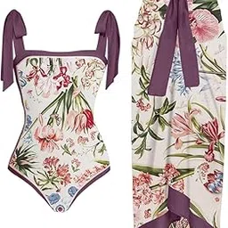 Premium Swim wear Elite Beach wear Monokini,International Beach-wear Quality, HD Photo Memory Radiance in Colors.. Stand Out Unique Styles, Includes Modesty Shorts-image-32
