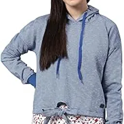 campus sutra Cotton Women High Neck Sweatshirt-picture-41