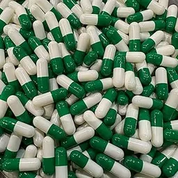 Patco Pharmaceuticals Green/White Empty Gelatin Capsule Size 00 (1000 Pcs)-picture-49