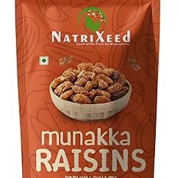 NatriXeed Munakka | Raisins | Nutritious| Rich in Iron | Tasty & Healthy Nuts Dry Fruits | Rich in Protein (1kg)-picture-21