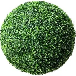 Well Art Gallery Artificial Hanging Artificial Plant Topiary Grass Dome Ball (Green, 1 Piece)| Artificial Plant for Home Decorations Big Size-image-32