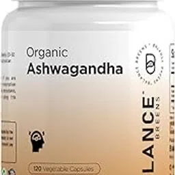 Certified Organic Ashwagandha 1600 mg Supplement - 120 Vegan Capsules - Stress, Mood, Energy and Thyroid Support Supplement - Non-GMO Gluten-Free-picture-47