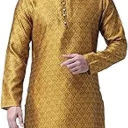 sg leman Knee Length Solid Kurta & for Men | Raw Silk| Long Sleeve | Ethnic Wear for Men | Party and Weeding wear Kurta-picture-55