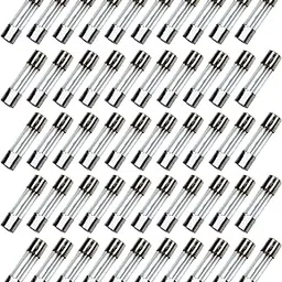 Vincentvolt 2A 250V 5mm x 20mm Fast Acting Glass Tube Cartridge Fuse (50)-image-43