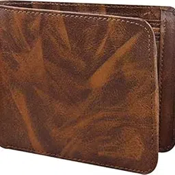 good style DABAL Chain 014 Brown Artificial Men Wallet 6 Card Slots image 1