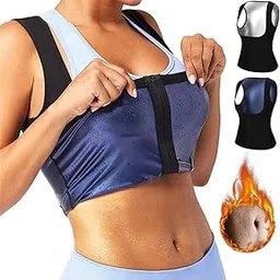 CALANDIS™ Women Sweat Sauna Waist Trainer Cincher Slimmer Vest Blue_XXL XXXL | Shapewear | Intimates & Sleep | Womens Clothing-picture-24
