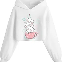 absolute defense Crop Hoodie for Women Girl Casual Stylish Latest White Brown Beige Lavender Pink Black Under 399 499 winterwear Hood wali Crop Hoody-picture-37