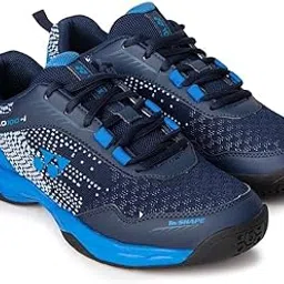 YONEX V100-i Junior Badminton Shoes | Made in India | Ideal for Badminton,Squash,Table Tennis,Volleyball | Non-Marking Sole | TRU Cushion | Ergo Shape | Hexagrip | image 1