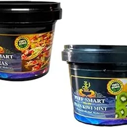 PUFF SMART Premium Herbal Flavor Pan Ras, Paan Kiwi MInt 100G In Each Pack (Pack of 2) (100% Nicotine and Tobacco Free)-picture-11