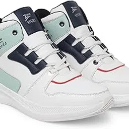 zixer Men's Korean Style High Top Platform Fashion Sneakers/Sports/Casual Shoes for Men || Ankle Casual Shoes for Men Latest-picture-33