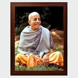 Srila A. C. Bhaktivedanta Swami Prabhupada Photo Frame Prabhupada Brown Photo Frame Without Glass D03 (10 x 14 Inch)-picture-14