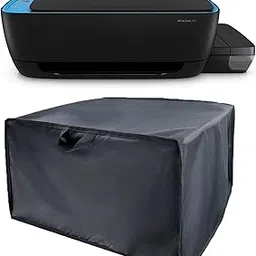 Printer Dust Cover Compatible for Hp Ink Tank 316 / 319 / 310 Printer,Premium Nylon, Water-Resistant, Durable, Anti-Static Protection for Home & Office Printers (Dorca)- Black-picture-38