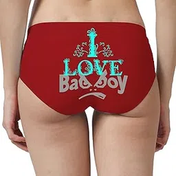 ssoshhub Women Printed Bikini Underwear,Seamless Breathable Ladies Panties,No Show Invisible Stretch Briefs Undies for Women-picture-25