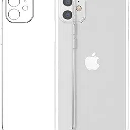 Alpha Clear Ultra Thin Shock Proof with Camera Protection Bumper case for iPhone ( Silicone | Transparent )-picture-11