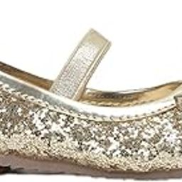 miniklub Mini Klub Girls Gold Color Pair of Sneakers-Gold-picture-24