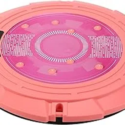 Waist Twist Equipment, Waist Twist Disc Large Chassis Promote Blood Circulation Display Magnet Massager for Women Smart Counter for Home (Pink)-picture-16